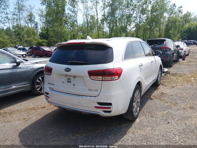 45141110 :رقم المزاد ، 5XYPKDA57JG420814 vin ، 2018 Kia Sorento 3.3l Sxl مزاد بيع