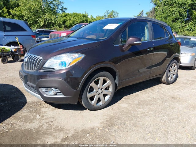 45141134 :رقم المزاد ، KL4CJCSB5GB748665 vin ، 2016 Buick Encore Leather مزاد بيع
