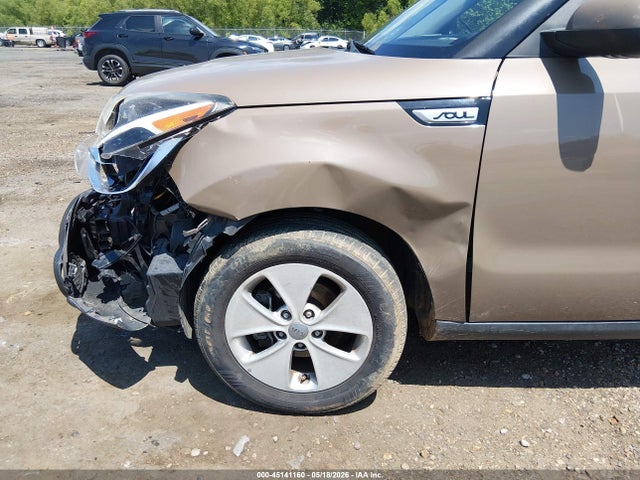2015 Kia Soul მანქანა იყიდება აუქციონზე, vin: KNDJN2A25F7174616, აუქციონის ნომერი: 45141160