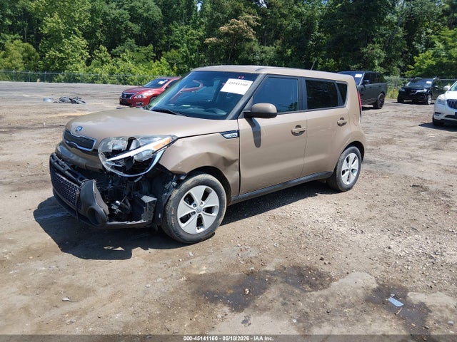 2015 Kia Soul მანქანა იყიდება აუქციონზე, vin: KNDJN2A25F7174616, აუქციონის ნომერი: 45141160