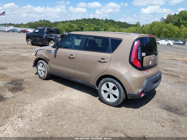 2015 Kia Soul მანქანა იყიდება აუქციონზე, vin: KNDJN2A25F7174616, აუქციონის ნომერი: 45141160