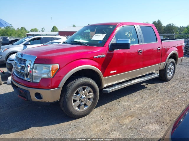 45141236 :رقم المزاد ، 1FTFW1ET6CFA02659 vin ، 2012 Ford F-150 Lariat مزاد بيع
