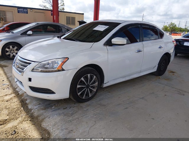45141246 :رقم المزاد ، 3N1AB7AP8EY321870 vin ، 2014 Nissan Sentra Sv مزاد بيع