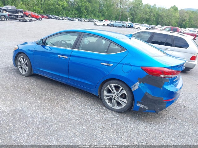 2017 Hyundai Elantra Limited მანქანა იყიდება აუქციონზე, vin: KMHD84LF8HU283068, აუქციონის ნომერი: 45141252