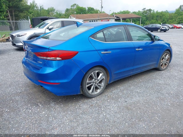 2017 Hyundai Elantra Limited მანქანა იყიდება აუქციონზე, vin: KMHD84LF8HU283068, აუქციონის ნომერი: 45141252