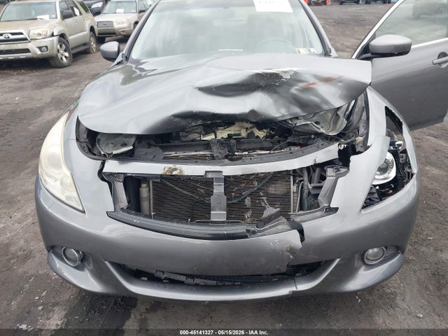 2011 Infiniti G25x მანქანა იყიდება აუქციონზე, vin: JN1DV6ARXBM651590, აუქციონის ნომერი: 45141327
