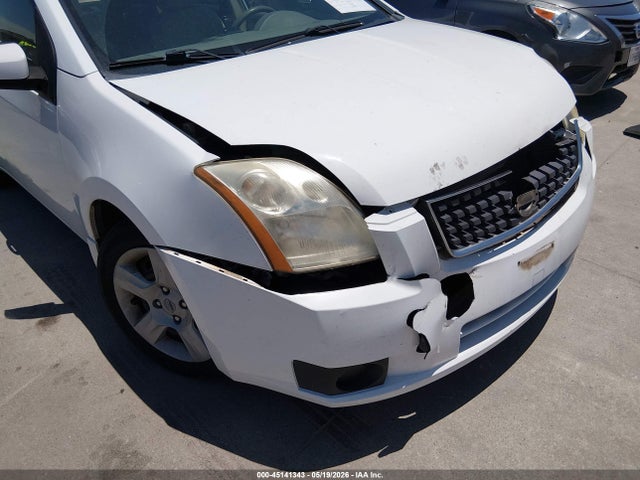 2007 Nissan Sentra 2.0s მანქანა იყიდება აუქციონზე, vin: 3N1AB61E47L694588, აუქციონის ნომერი: 45141343