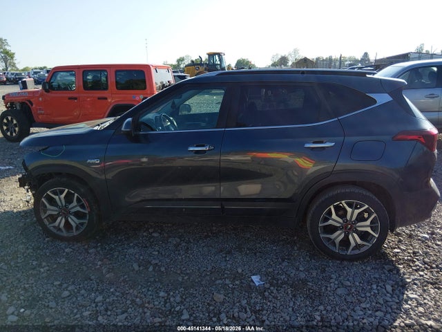 45141344 :رقم المزاد ، KNDETCA21M7181492 vin ، 2021 Kia Seltos Sx Turbo مزاد بيع