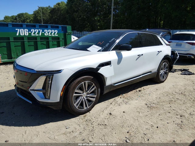 45141397 :رقم المزاد ، 1GYKPNRK4SZ310280 vin ، 2025 Cadillac Lyriq Luxury 1 Rwd مزاد بيع