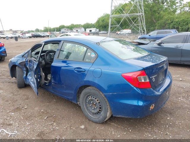 Aukcja sprzedaży 2012 Honda Civic Lx, vin: 19XFB2F54CE321361, numer aukcji: 45141438