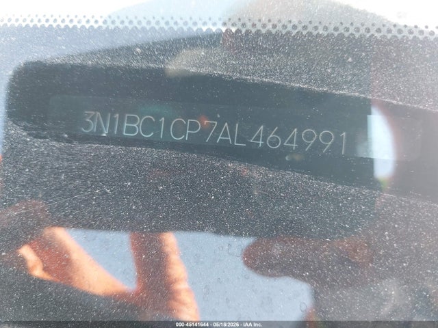 45141644 :رقم المزاد ، 3N1BC1CP7AL464991 vin ، 2010 Nissan Versa 1.8s مزاد بيع