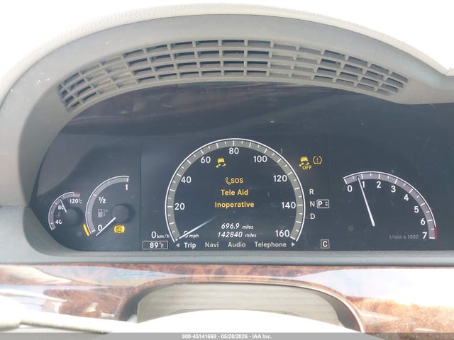 2010 Mercedes-benz S 550 მანქანა იყიდება აუქციონზე, vin: WDDNG7BB8AA324923, აუქციონის ნომერი: 45141668