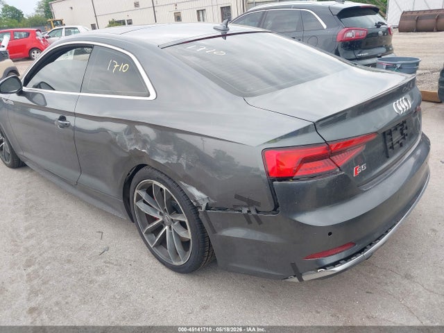 Продажа на аукционе авто 2018 Audi S5 3.0t Premium Plus, vin: WAUP4AF55JA001990, номер лота: 45141710