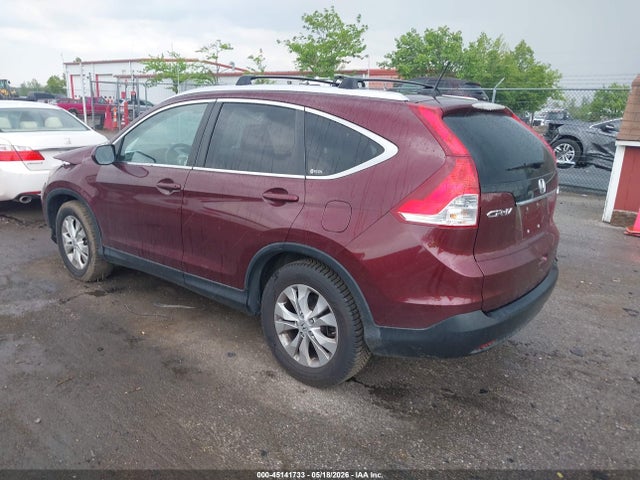 2012 Honda Cr-v Ex-l მანქანა იყიდება აუქციონზე, vin: 5J6RM4H77CL041825, აუქციონის ნომერი: 45141733