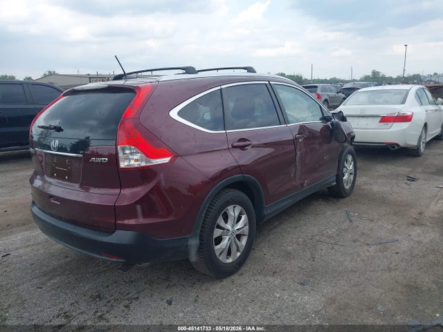 2012 Honda Cr-v Ex-l მანქანა იყიდება აუქციონზე, vin: 5J6RM4H77CL041825, აუქციონის ნომერი: 45141733