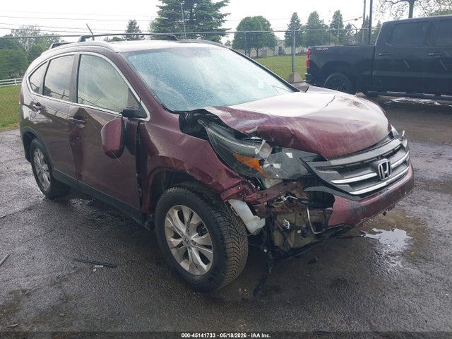 2012 Honda Cr-v Ex-l მანქანა იყიდება აუქციონზე, vin: 5J6RM4H77CL041825, აუქციონის ნომერი: 45141733