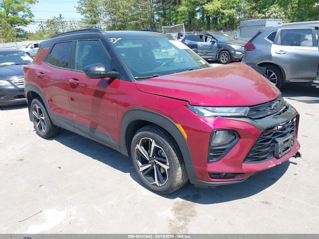 Aukcja sprzedaży 2022 Chevrolet Trailblazer Awd Rs, vin: KL79MUSL3NB052693, numer aukcji: 45141842