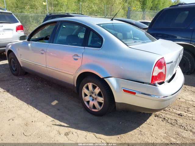 Aukcja sprzedaży 2003 Volkswagen Passat Glx, vin: WVWRH63B83P100679, numer aukcji: 45141990