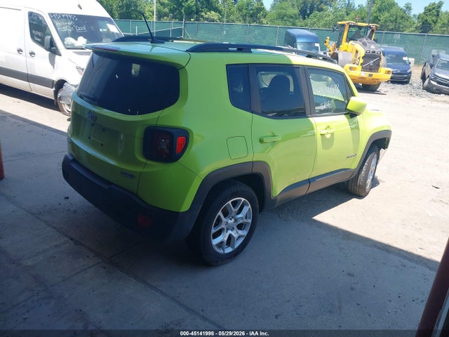 Aukcja sprzedaży 2017 Jeep Renegade Latitude 4x4, vin: ZACCJBBB4HPE89805, numer aukcji: 45141998