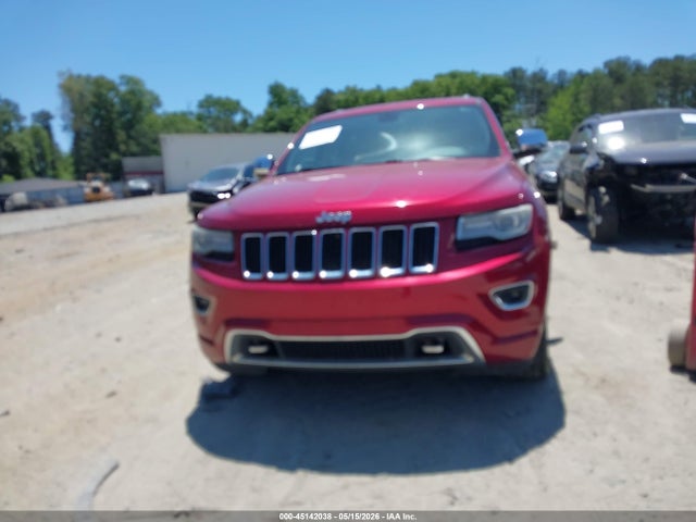 Продажа на аукционе авто 2014 Jeep Grand Cherokee Overland, vin: 1C4RJECGXEC138032, номер лота: 45142038