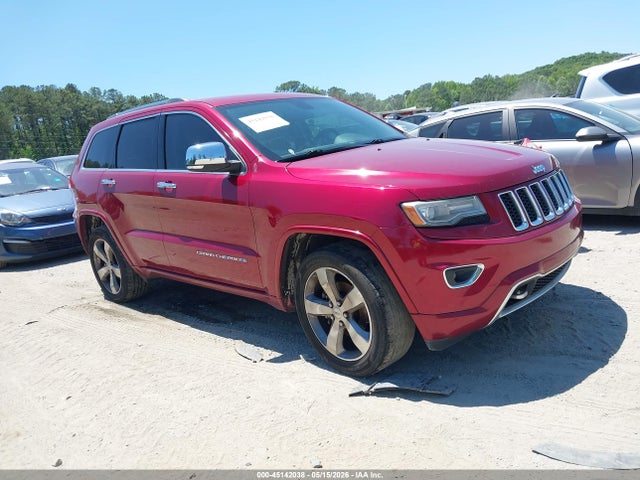 Продажа на аукционе авто 2014 Jeep Grand Cherokee Overland, vin: 1C4RJECGXEC138032, номер лота: 45142038