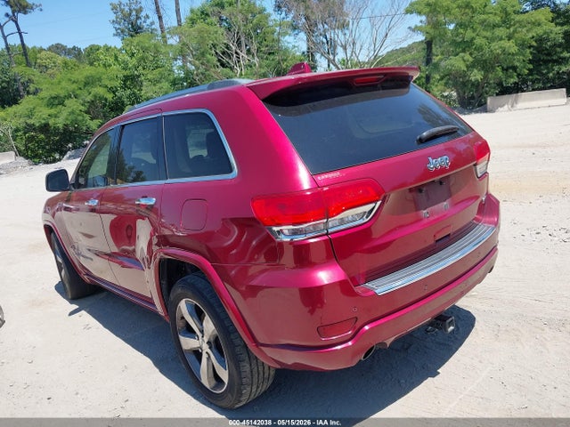 Продажа на аукционе авто 2014 Jeep Grand Cherokee Overland, vin: 1C4RJECGXEC138032, номер лота: 45142038