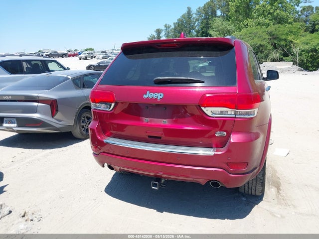 Продажа на аукционе авто 2014 Jeep Grand Cherokee Overland, vin: 1C4RJECGXEC138032, номер лота: 45142038
