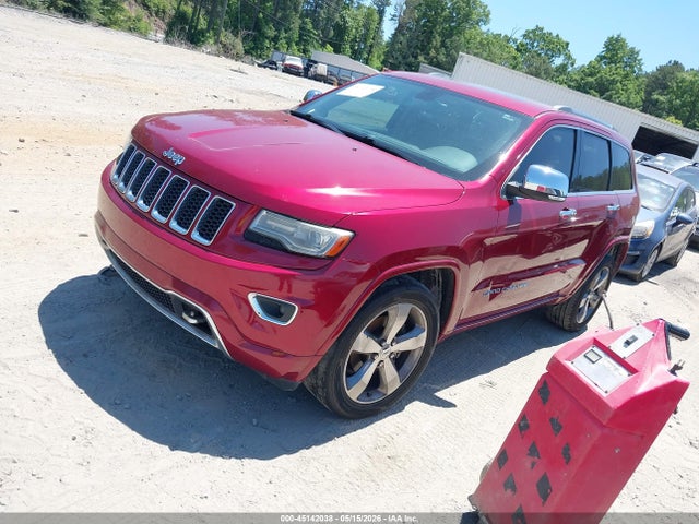 Продажа на аукционе авто 2014 Jeep Grand Cherokee Overland, vin: 1C4RJECGXEC138032, номер лота: 45142038