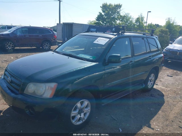 45142141 :رقم المزاد ، JTEHF21A230145531 vin ، 2003 Toyota Highlander V6 مزاد بيع