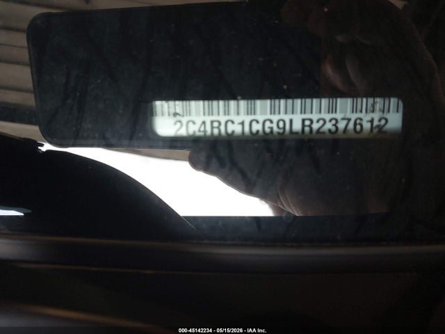 Auction sale of the 2020 Chrysler Voyager Lx, vin: 2C4RC1CG9LR237612, lot number: 45142234