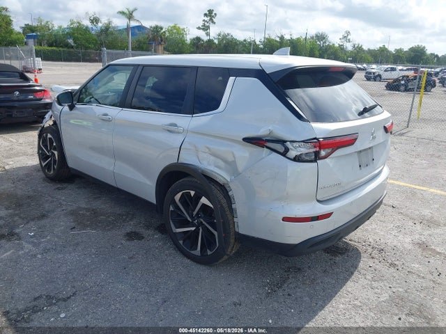 2022 Mitsubishi Outlander Es 2.5 S-awc მანქანა იყიდება აუქციონზე, vin: JA4J4TA82NZ049258, აუქციონის ნომერი: 45142260