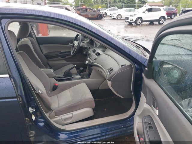 45142263 :رقم المزاد ، 1HGCP26369A066423 vin ، 2009 Honda Accord 2.4 Lx مزاد بيع