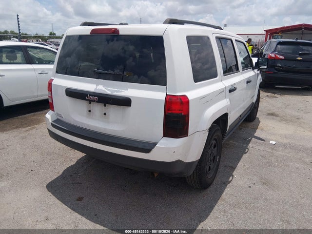 Aukcja sprzedaży 2017 Jeep Patriot Sport Fwd, vin: 1C4NJPBA8HD156678, numer aukcji: 45142333