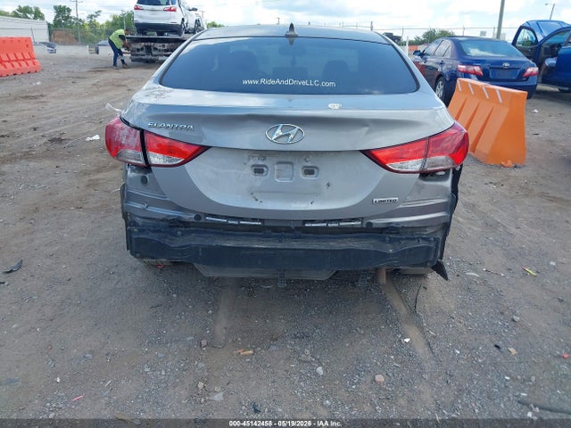 45142458 :رقم المزاد ، KMHDH4AE1DU516079 vin ، 2013 Hyundai Elantra Limited مزاد بيع