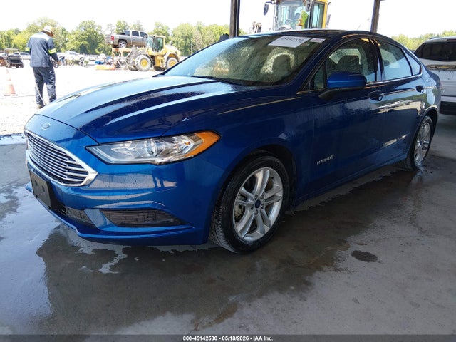 Ford Fusion Hybrid S 2018 3FA6P0UU8JR235921 Image 2