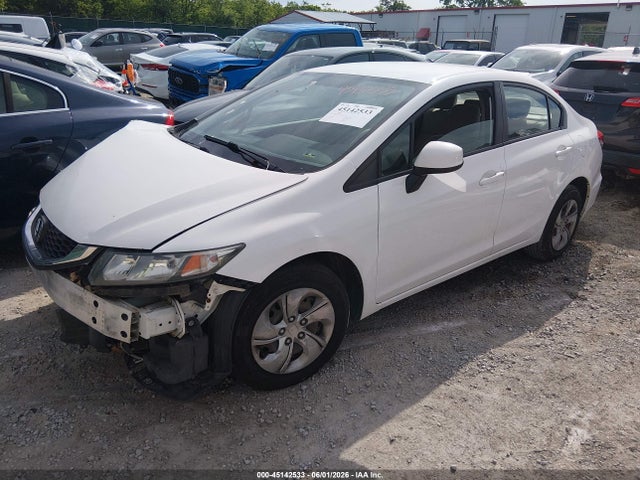 Продаж на аукціоні авто 2013 Honda Civic Lx, vin: 2HGFB2F58DH550696, номер лоту: 45142533