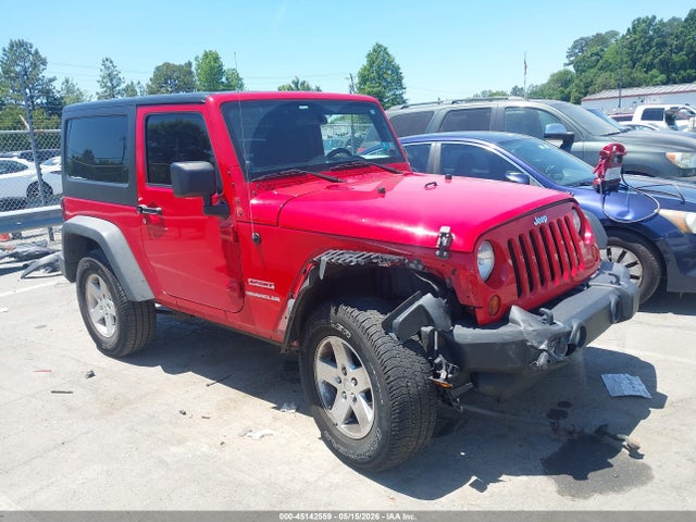 45142559 :رقم المزاد ، 1J4AA2D19BL507054 vin ، 2011 Jeep Wrangler Sport مزاد بيع