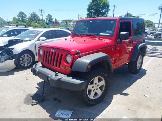 45142559 :رقم المزاد ، 1J4AA2D19BL507054 vin ، 2011 Jeep Wrangler Sport مزاد بيع