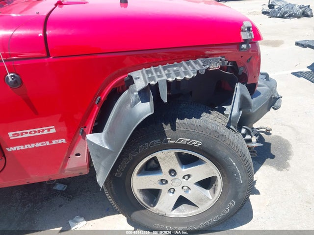45142559 :رقم المزاد ، 1J4AA2D19BL507054 vin ، 2011 Jeep Wrangler Sport مزاد بيع