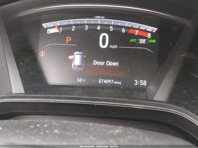 45142593 :رقم المزاد ، 5J6RW2H28LL000655 vin ، 2020 Honda Cr-v Awd Lx مزاد بيع