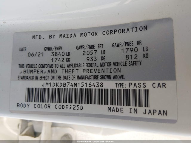 Mazda Cx-3 Sport 2021 JM1DKDB74M1516438 Image 9