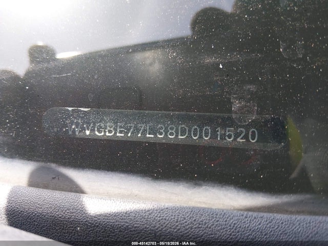 45142703 :رقم المزاد ، WVGBE77L38D001520 vin ، 2008 Volkswagen Touareg 2 Vr6 Fsi مزاد بيع