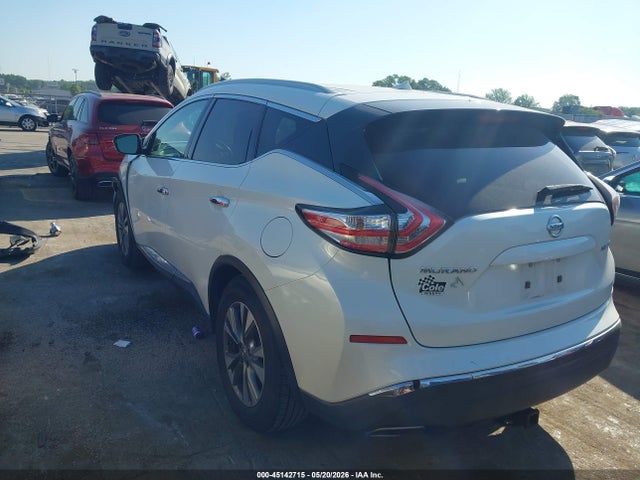 Продажа на аукционе авто 2015 Nissan Murano Sl, vin: 5N1AZ2MH0FN250710, номер лота: 45142715