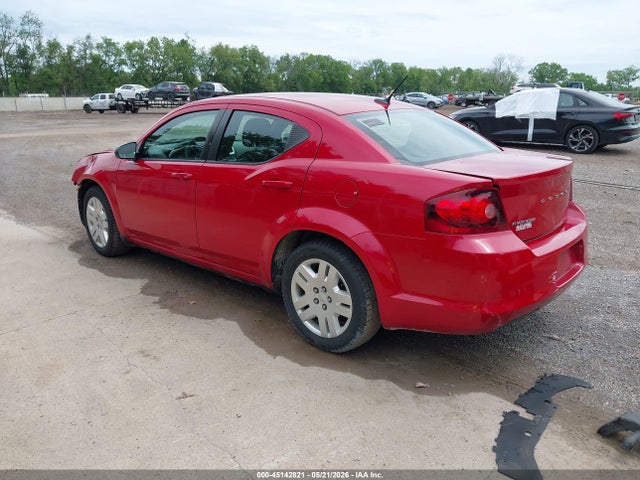 Продаж на аукціоні авто 2013 Dodge Avenger Se, vin: 1C3CDZAB6DN637199, номер лоту: 45142821