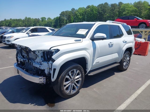 2025 Toyota 4runner Hybrid Limited მანქანა იყიდება აუქციონზე, vin: JTEVB5BR6S5020277, აუქციონის ნომერი: 45142857