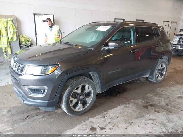 45142908 :رقم المزاد ، 3C4NJDCB9KT854370 vin ، 2019 Jeep Compass Limited 4x4 مزاد بيع