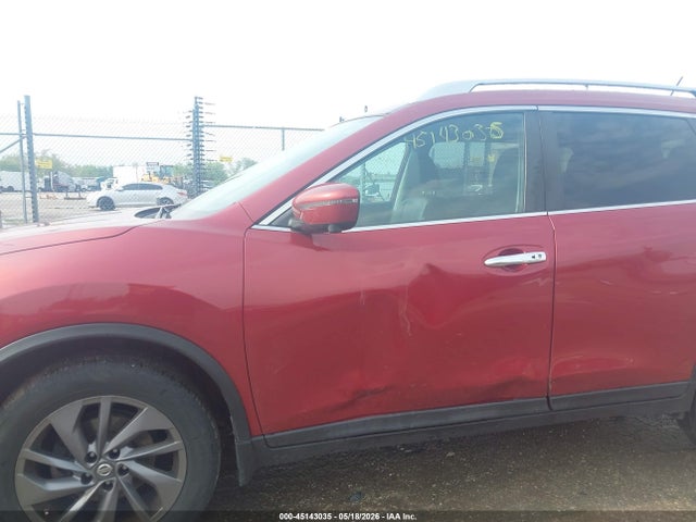2016 Nissan Rogue Sl მანქანა იყიდება აუქციონზე, vin: 5N1AT2MV3GC768539, აუქციონის ნომერი: 45143035