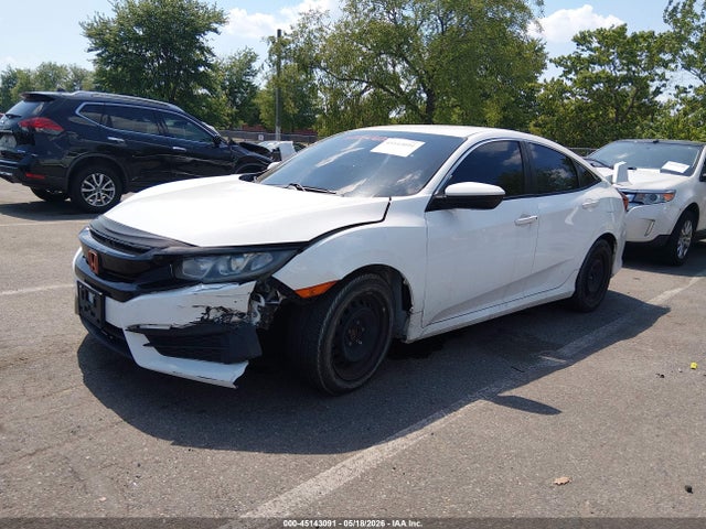2016 Honda Civic Lx მანქანა იყიდება აუქციონზე, vin: 19XFC2F58GE219662, აუქციონის ნომერი: 45143091