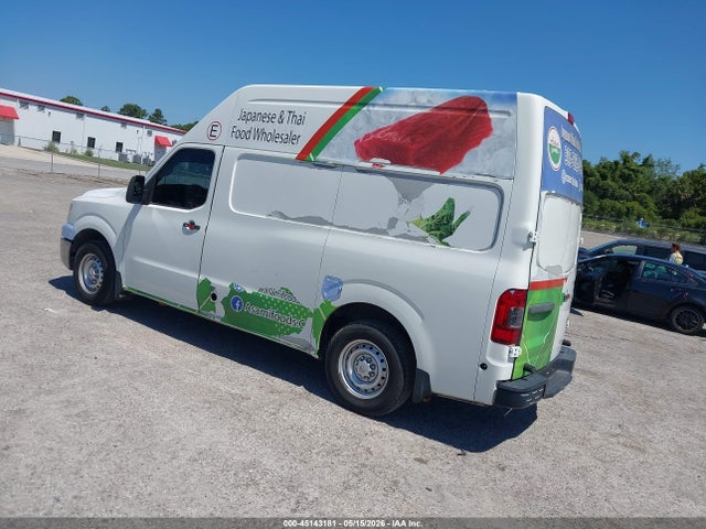 2021 Nissan Nv Cargo Nv2500 Hd S High Roof V6 მანქანა იყიდება აუქციონზე, vin: 1N6BF0LY6MN804415, აუქციონის ნომერი: 45143181