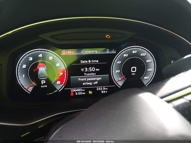 2021 Audi Q8 Premium 55 Tfsi Quattro Tiptronic მანქანა იყიდება აუქციონზე, vin: WA1AVAF16MD016899, აუქციონის ნომერი: 45143255